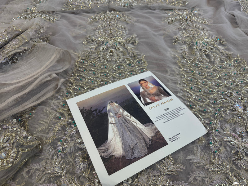 Faraz manan white maxy wedding edition