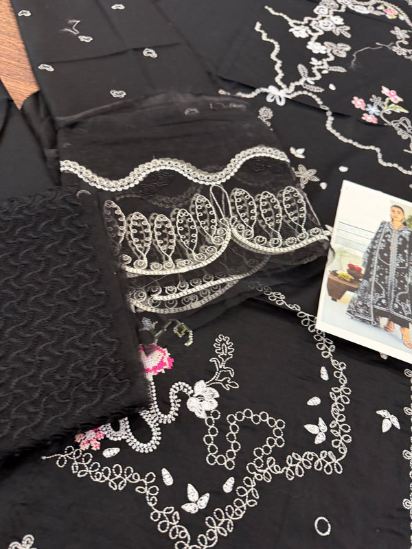 Qalamqar black lawn 2026