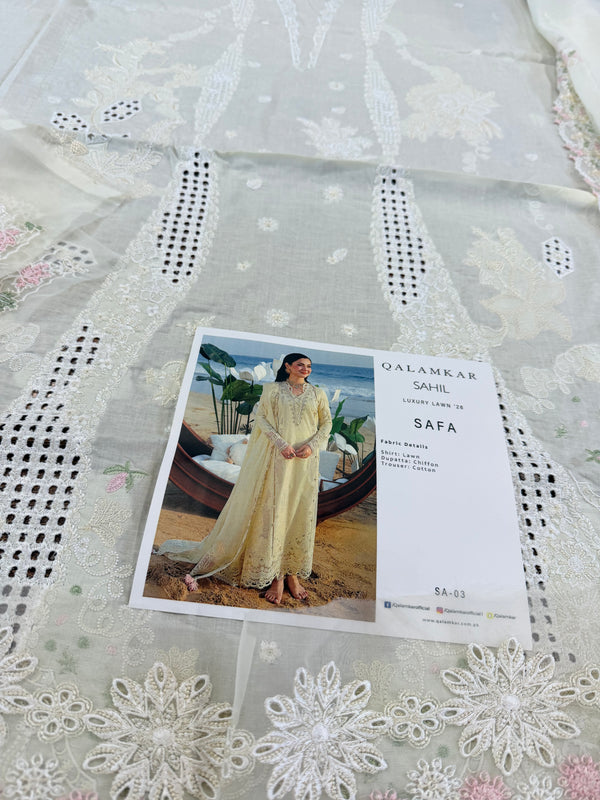 Qalamqar ivory lawn 2026