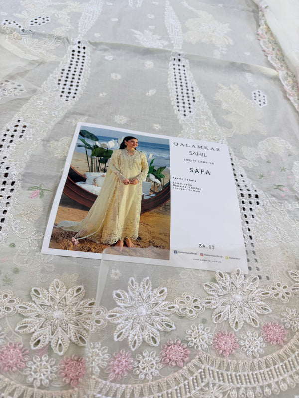 Qalamqar ivory lawn 2026