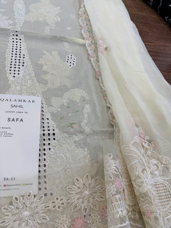 Qalamqar ivory lawn 2026