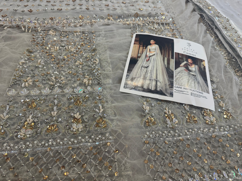 Faiza saqlain white wedding edition