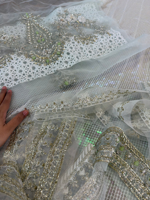 Maria b chiffon wedding edition