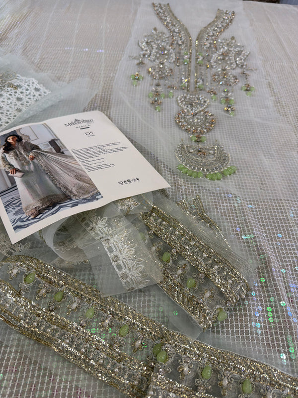 Maria b chiffon wedding edition
