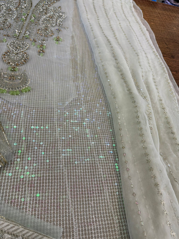 Maria b chiffon wedding edition