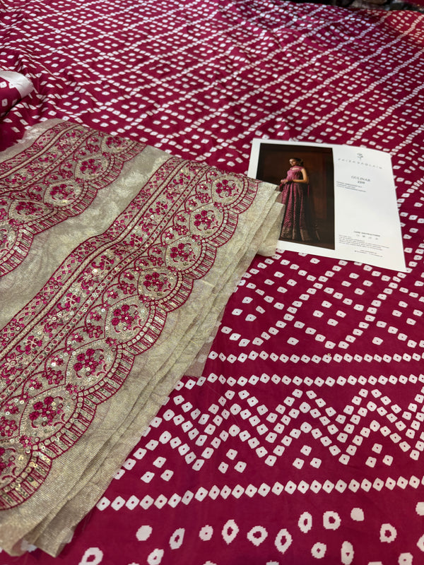 Faiza saqlain silk frock wedding edition