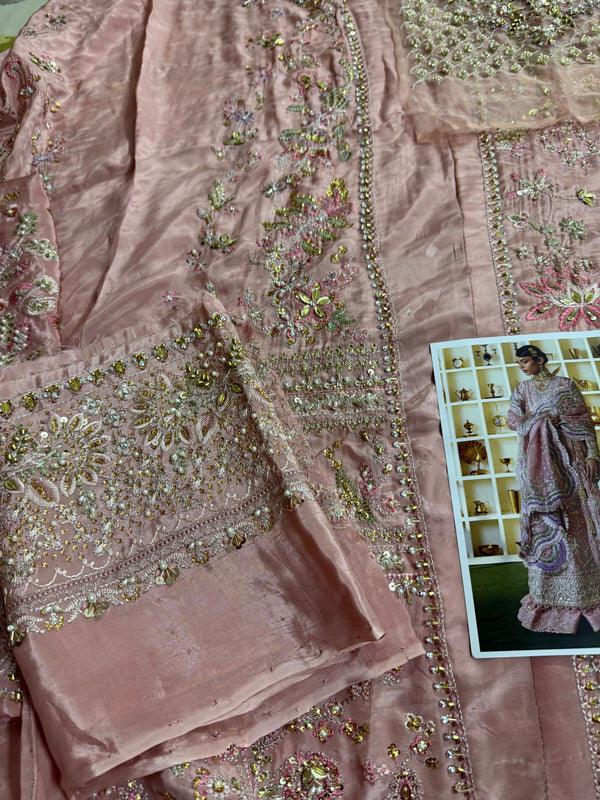 Suffuse by sana yasir pink wedding edition