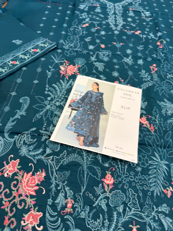 Qalamqar elif lawn 2026