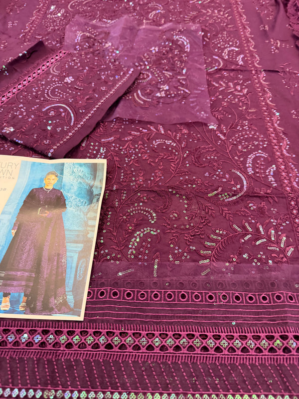 Sobia nazir purple lawn 2026