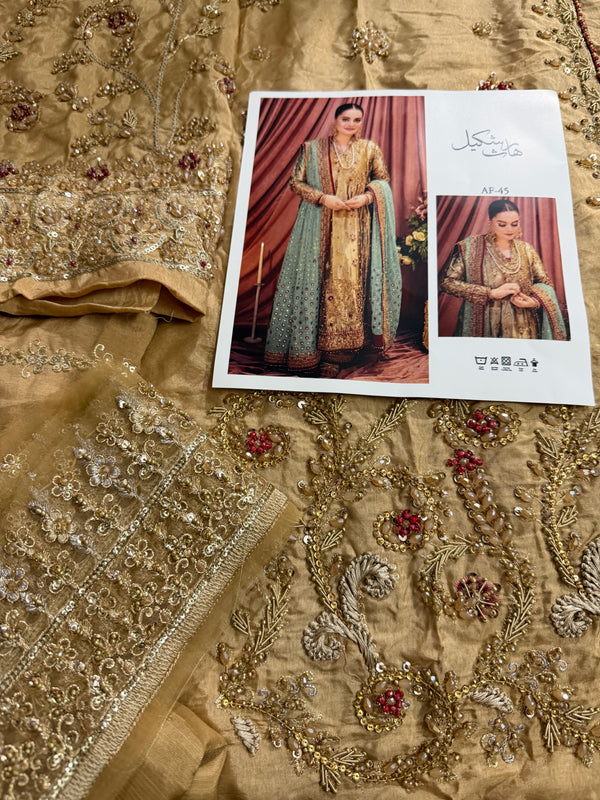 Haris Shakeel olive wedding edition