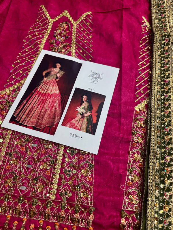 Mohsin Naveed Ranjha gulbadan  bridal collection