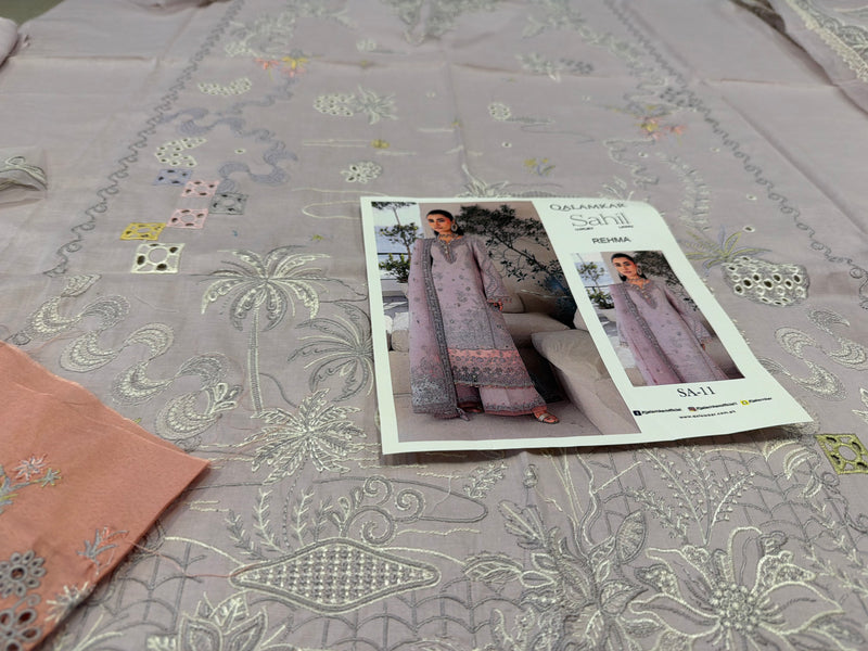 Qalamqar lilac lawn 2026