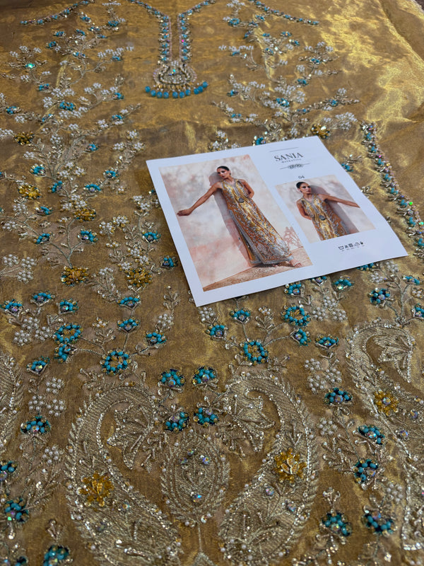 Sania maskatia mustard wedding edition