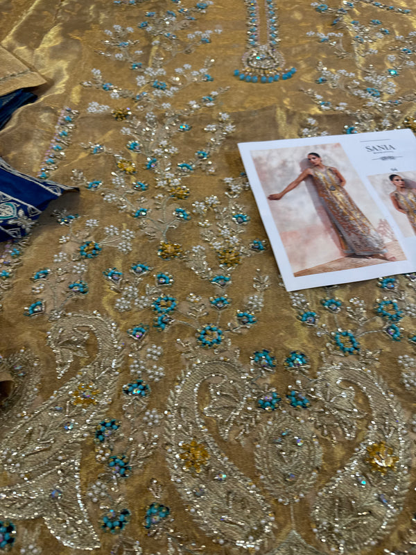 Sania maskatia mustard wedding edition