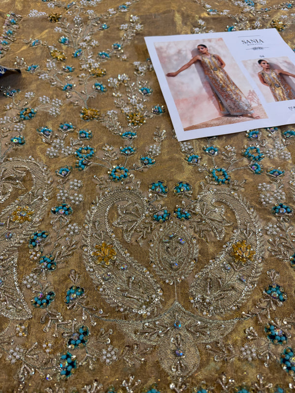 Sania maskatia mustard wedding edition