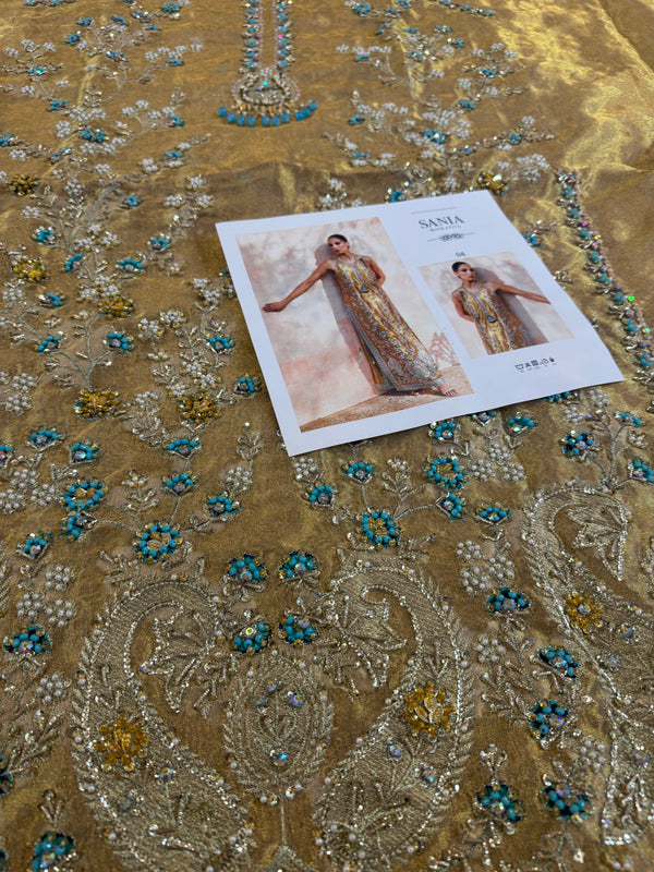 Sania maskatia mustard wedding edition