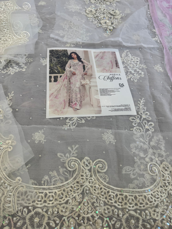 Maria b White multi wedding edition