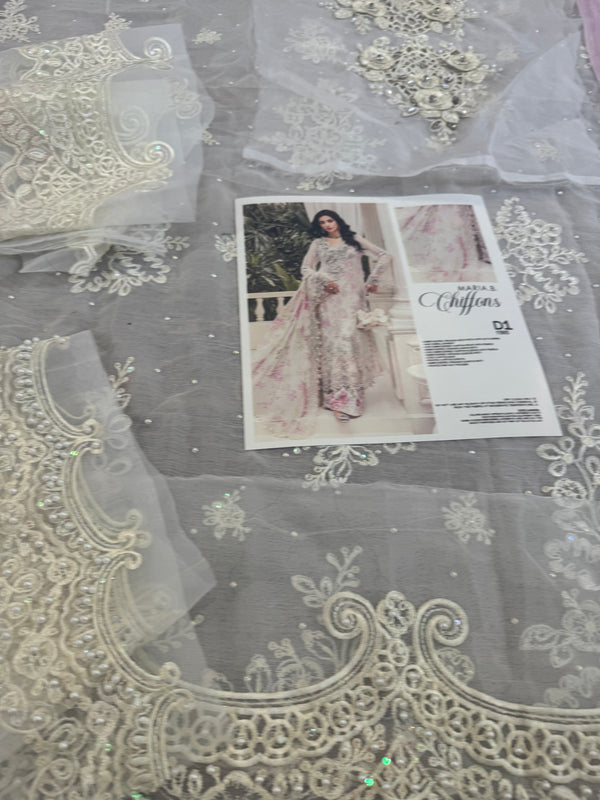 Maria b White multi wedding edition