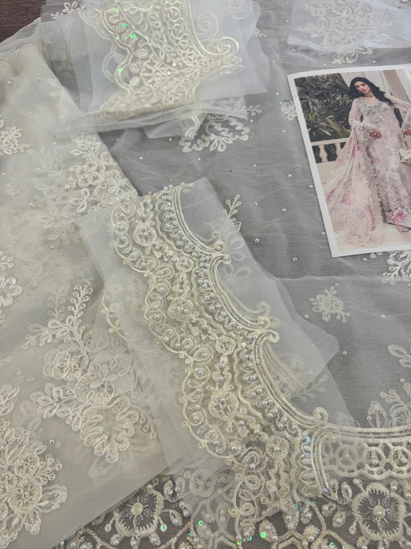 Maria b White multi wedding edition