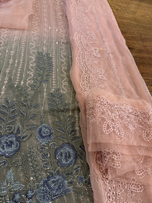 Maria b double tone chiffon wedding edition