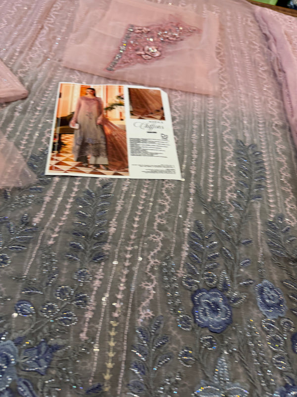 Maria b double tone chiffon wedding edition