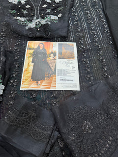 Maria B black edition chiffon collection