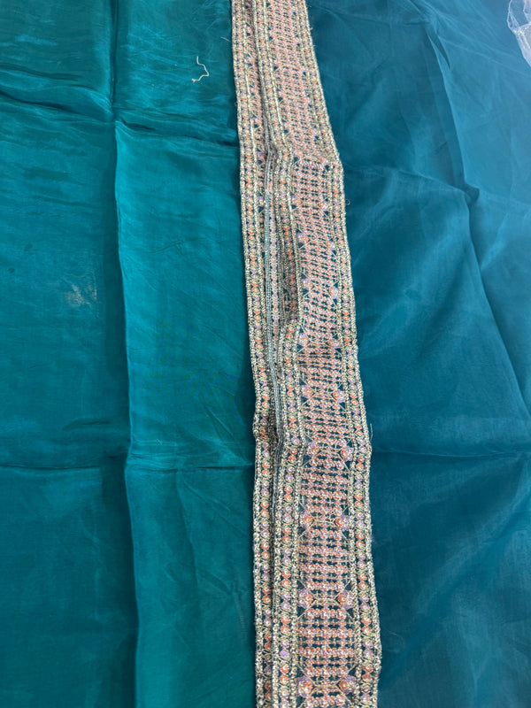 Hussain rehar green red wedding edition