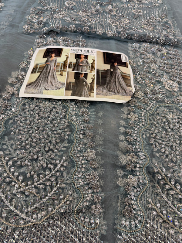Republic womenswear grey wedding edition