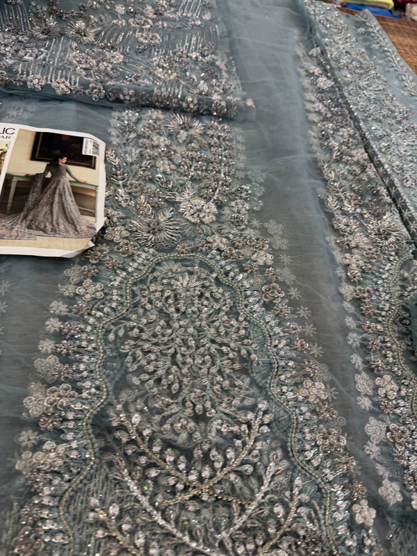 Republic womenswear grey wedding edition