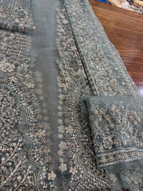 Republic womenswear grey wedding edition