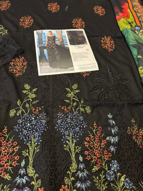 Maria b black lawn 2026