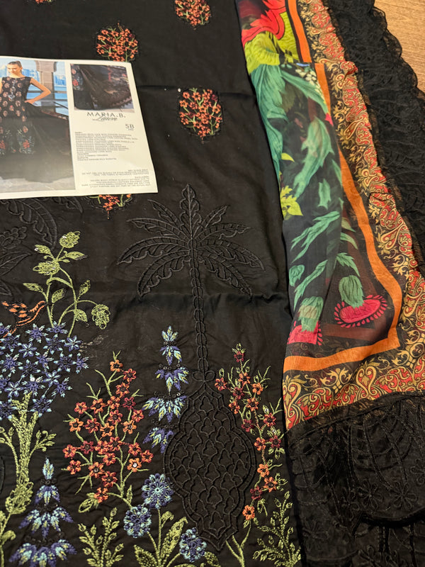 Maria b black lawn 2026