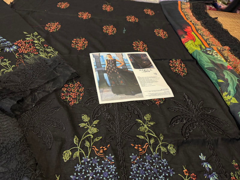 Maria b black lawn 2026