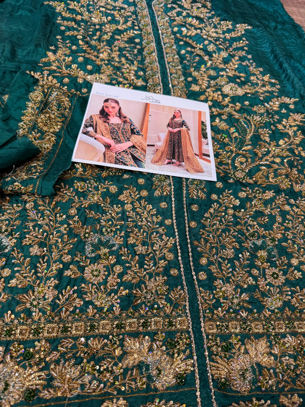 Haris Shakeel green wedding edition