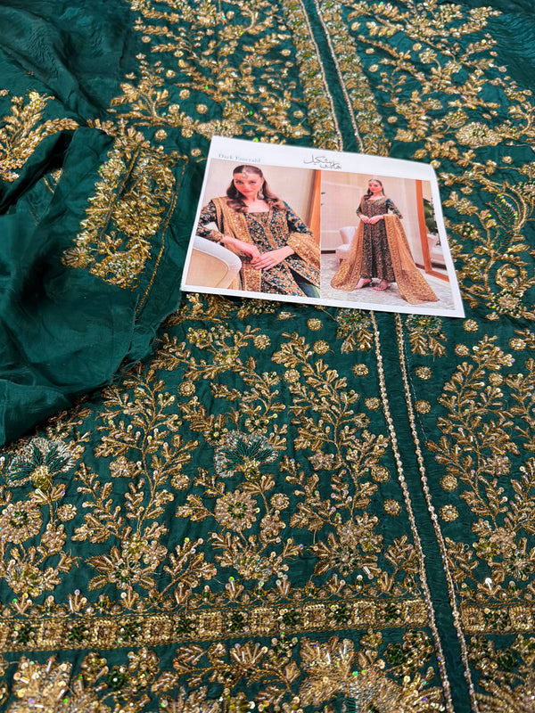 Haris Shakeel green wedding edition