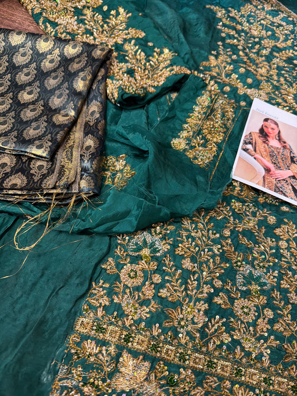 Haris Shakeel green wedding edition