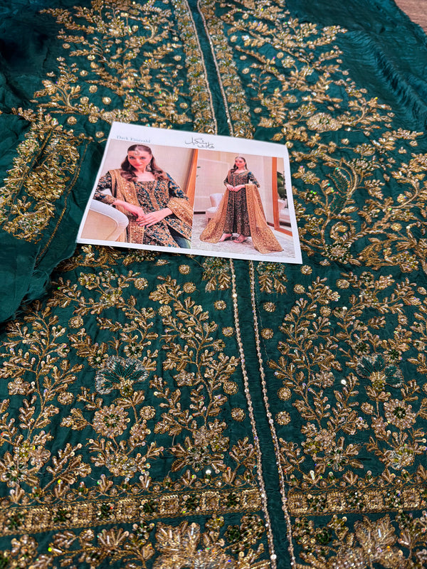 Haris Shakeel green wedding edition