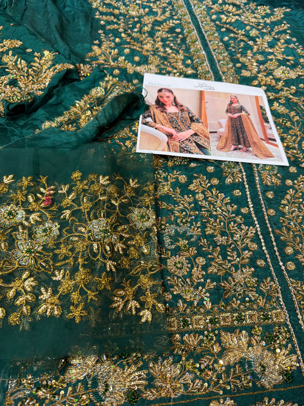 Haris Shakeel green wedding edition