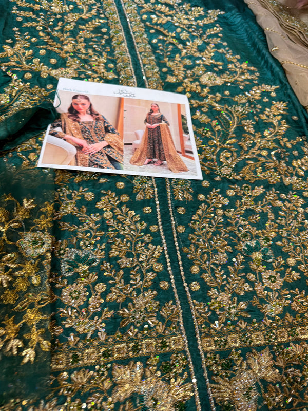 Haris Shakeel green wedding edition