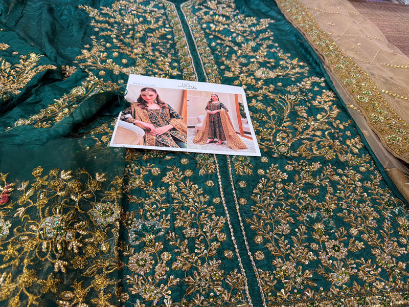 Haris Shakeel green wedding edition