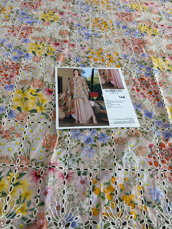 Maria b pink multi mprint 2026