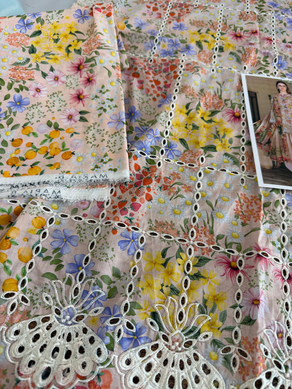 Maria b pink multi mprint 2026