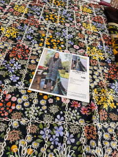 Maria b black multi mprint 2026