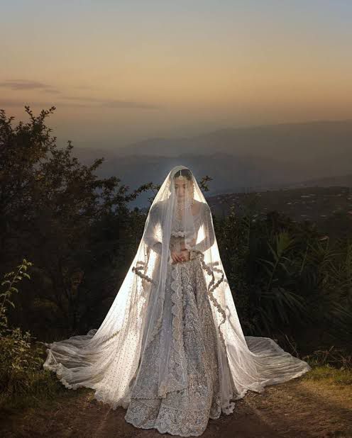 Faraz manan white maxy wedding edition