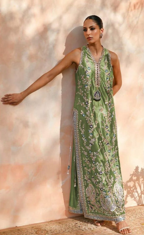 Sania masktaia green pista wedding edition