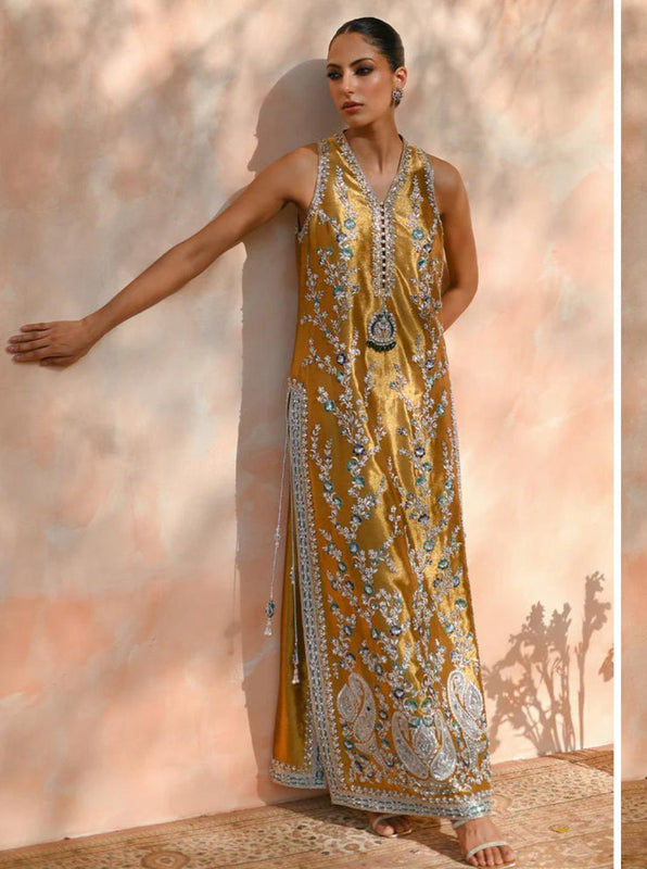 Sania maskatia mustard wedding edition