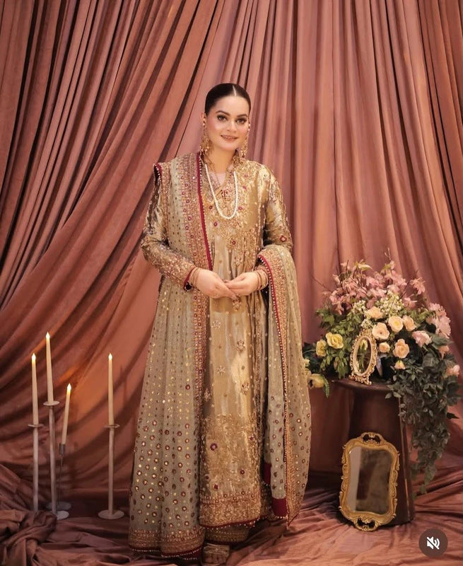 Haris Shakeel olive wedding edition