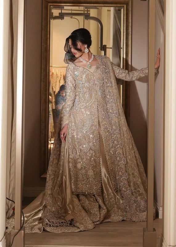 Saira shakira gold wedding edition