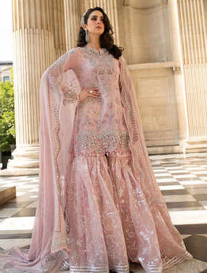 Maria B spriee pink wedding edition