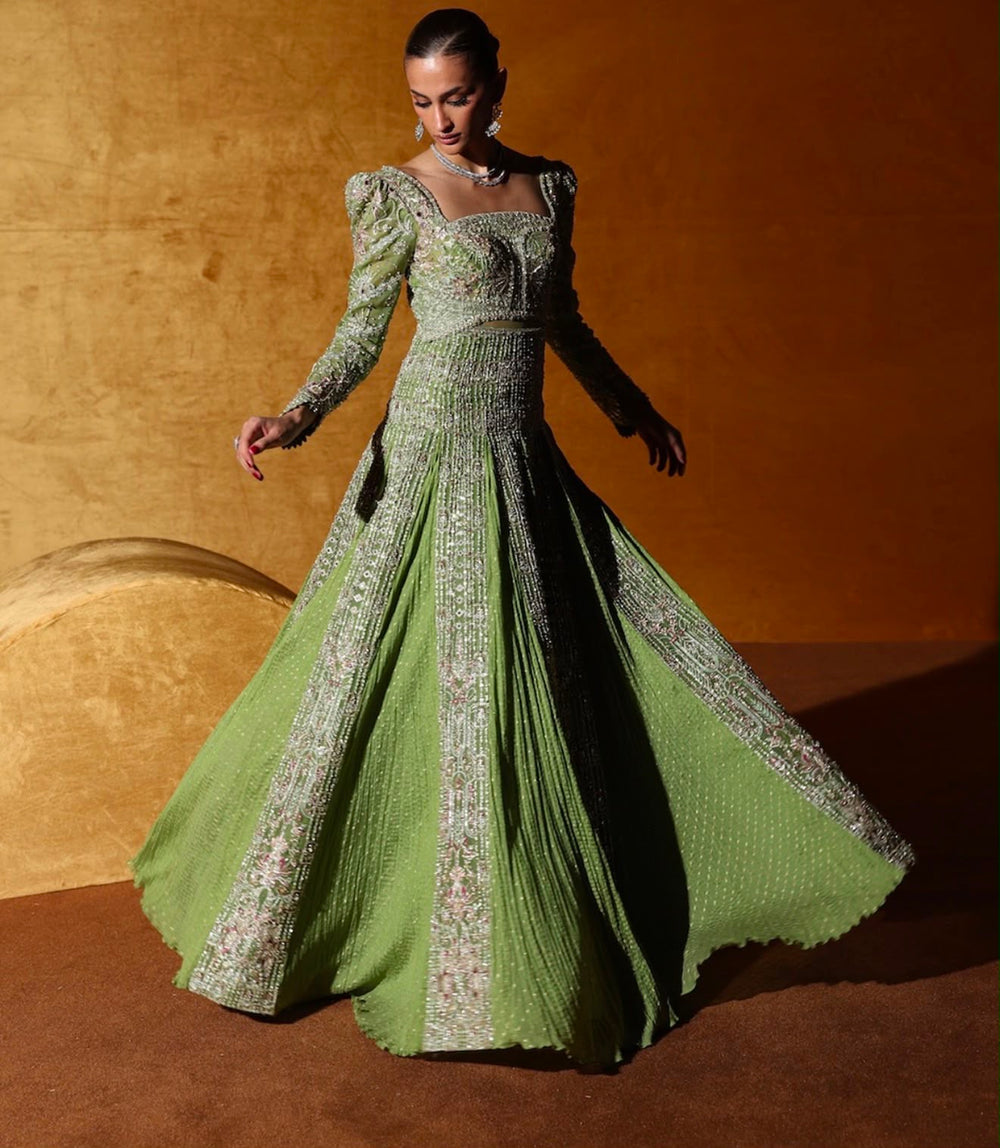 Soraya green wedding edition